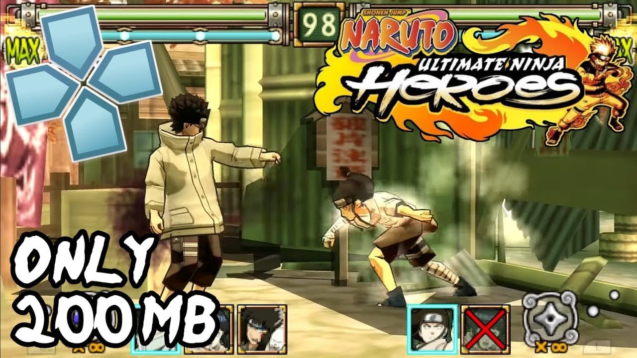 Naruto Ultimate Ninja Heroes PSP ISO Download