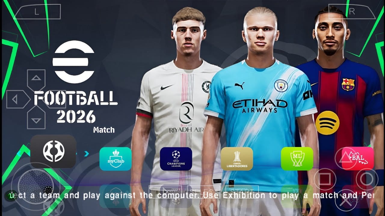Efootball PES 2026 PSP Roms Download