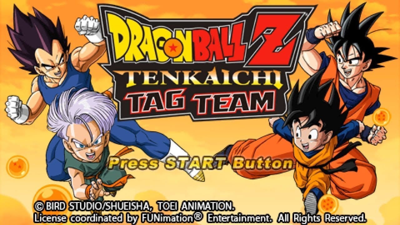 Dragon Ball Z: Tenkaichi Tag Team PSP ISO Download